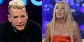 Alex Caniggia y Mariana Nannis se juntaron a cenar.