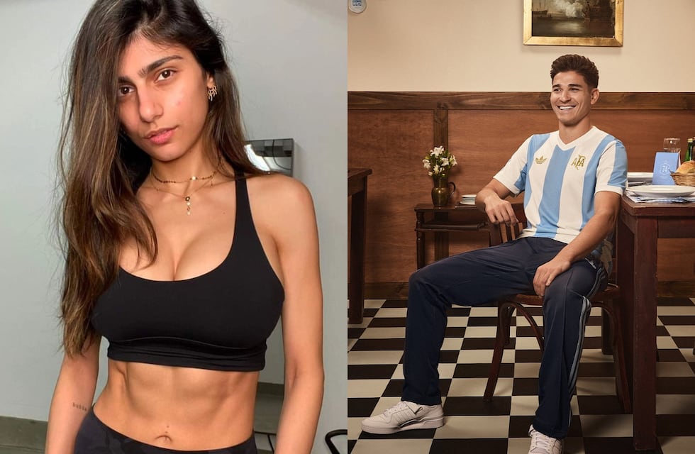 ¿Julián Álvarez en pareja con Mia Khalifa?: los posteos del jugador y la aclaración de la modelo