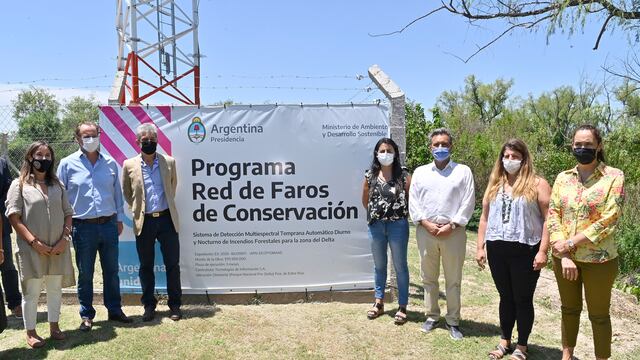 Entre Ríos dispone de un sistema de faros para monitoreo en las islas del Delta para prevenir incendios