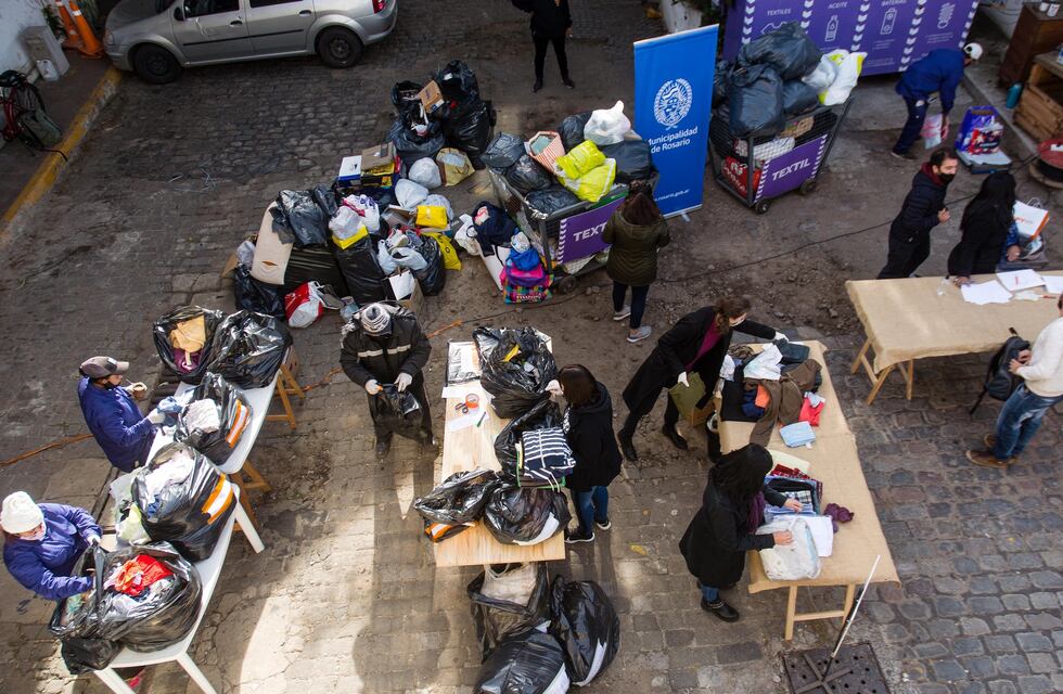 Donaron más de 3 toneladas y media de ropa para personas en situación de calle