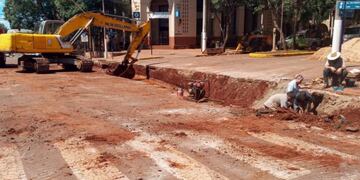 Por obras viales, se encuentra interrumpido el tránsito en Eldorado.