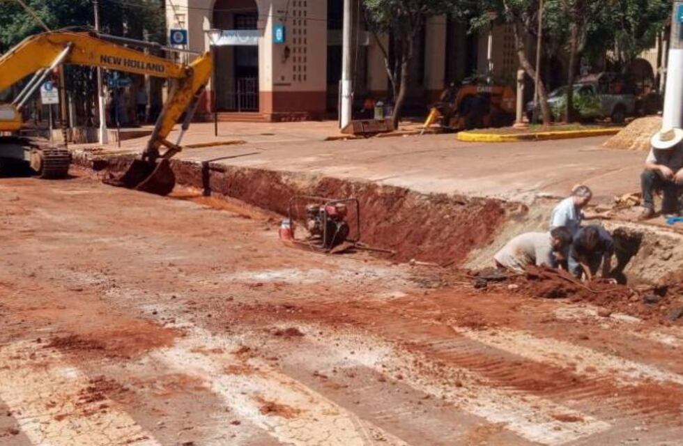 Por obras viales, se encuentra interrumpido el tránsito en Eldorado