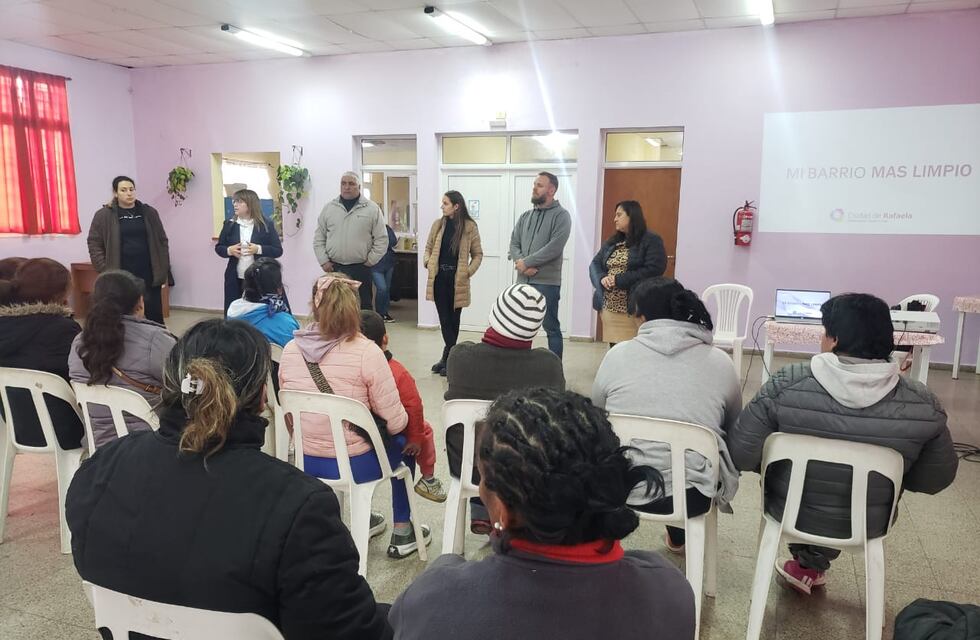 Reactivaron el programa “Mi barrio más limpio”