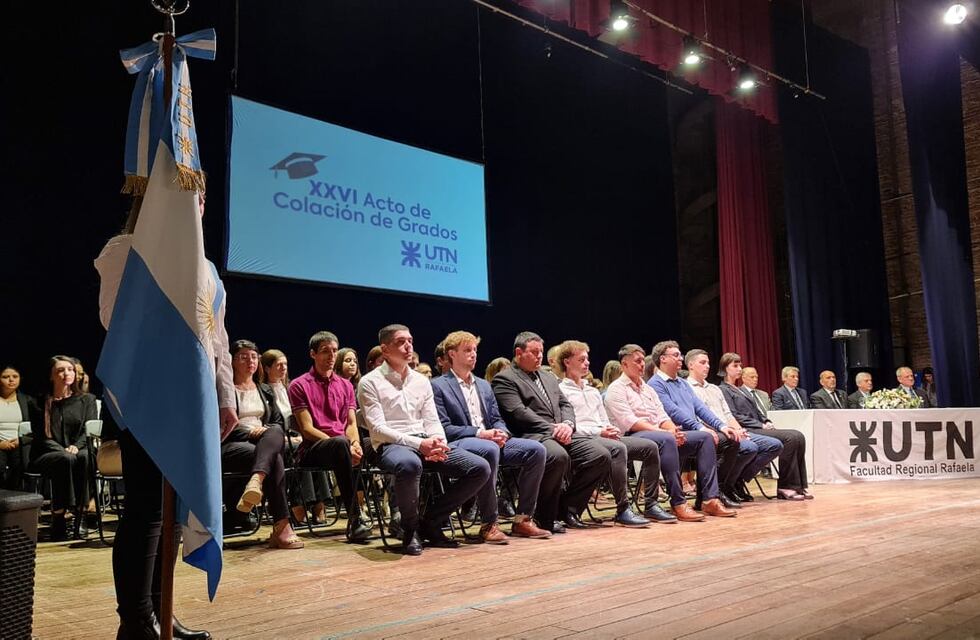 Se realizó el XXVI Acto de Colación de Grados de UTN FRRa