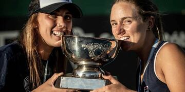 Las deportistas son compañeras en el equipo argentino.