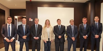 Karina Milei encabezó delegación de economía.