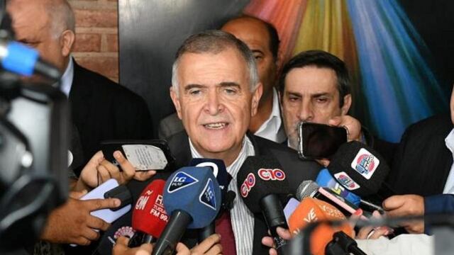 Gobernador Osvaldo Jaldo