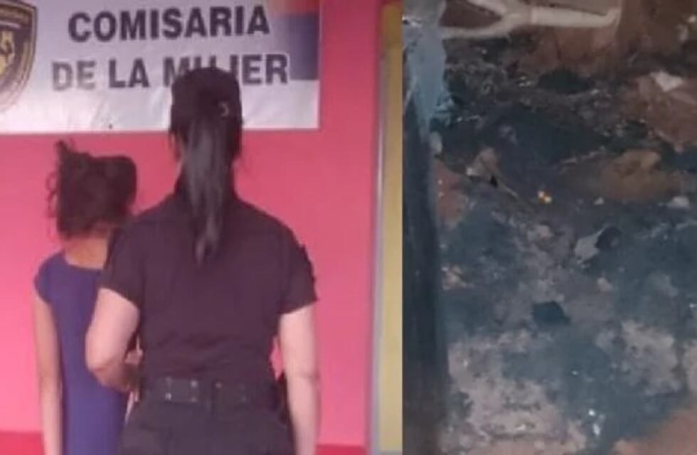 Mujer provoca incendio en su vivienda y protagoniza enfrentamiento con la policía en Campo Viera