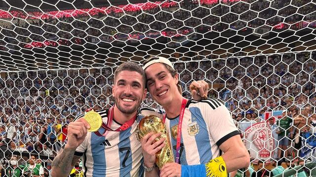 El hermano de Tini acompañó al mediocampista durante todo el Mundial de Qatar 2022