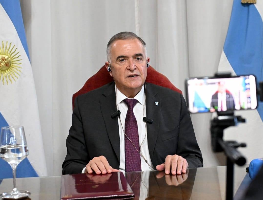 Osvaldo Jaldo - gobernador de Tucumán.
