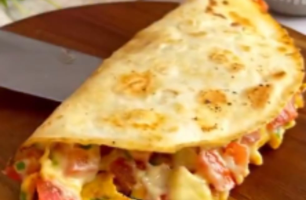 Cómo hacer un taco de verduras exprés: la receta liviana que te salva cualquier comida