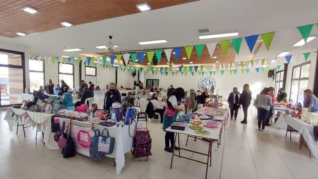 La “Expo Feria” de la Economía Social se desarrolló con gran variedad de productos y muy buena participación