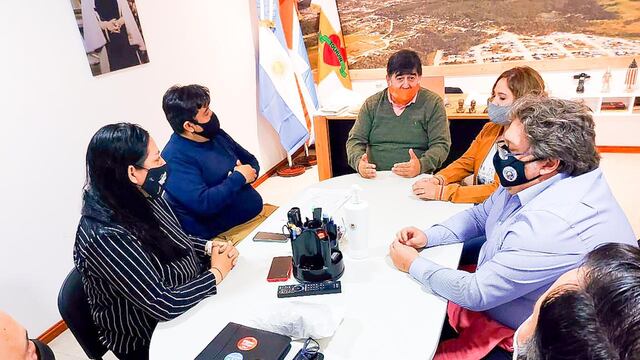 Funcionarios gubernamentales se reunieron en Tolhuin para delinear la construcción de la nueva sede del Ministerio de Trabajo y Empleo