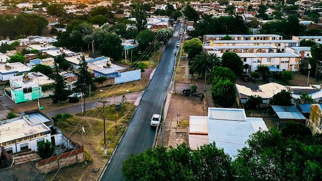 Concluyó la obra de pavimentación en calle De la Madre.