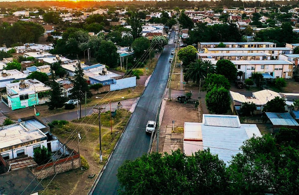 Finalizó la obra de repavimentación en calle De la Madre