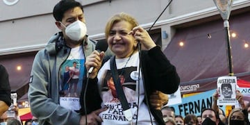 A días del inicio del juicio oral, la mamá de Fernando Báez Sosa convocó una sentada en el Congreso
