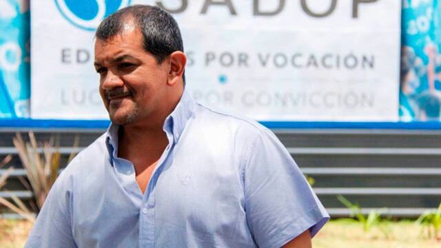 Martín Lucero, dirigente de Sadop