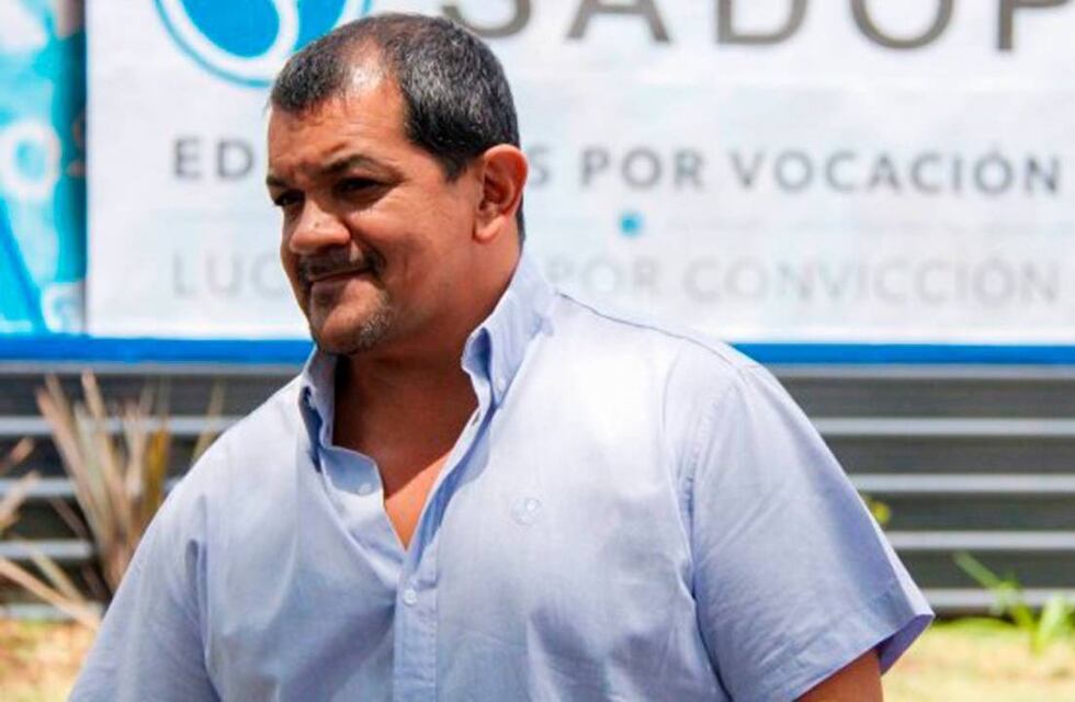 Amenazaron de muerte al titular de Sadop Rosario, Martín Lucero