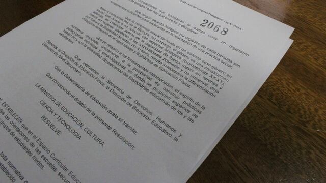 La Resolución apunta a a todas las orientaciones de las escuelas secundarias.