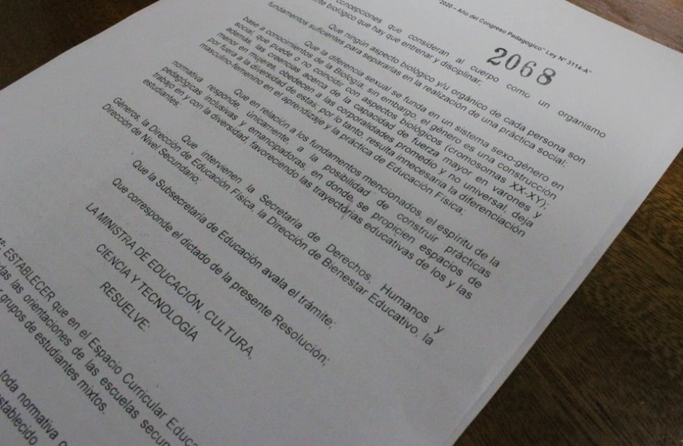 Las clases de educación física en Chaco serán mixtas