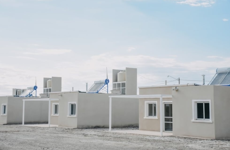 En el departamento Sarmiento, San Juan sumó un nuevo barrio con termotanques solares