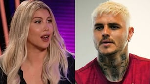 Wanda Nara y Mauro Icardi.