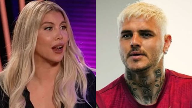 Wanda Nara y Mauro Icardi.