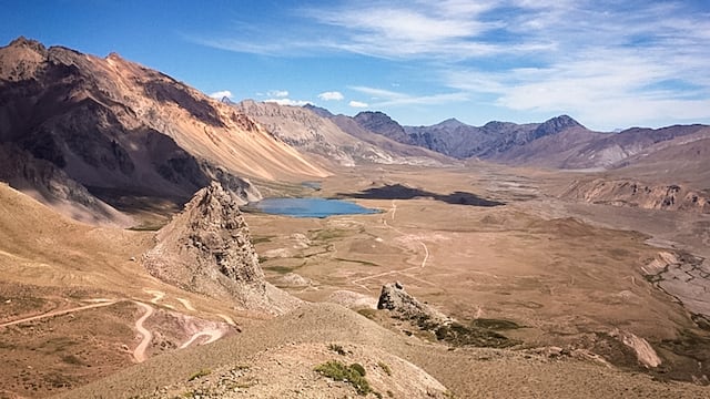 Un colombiano visitó Mendoza y quedó fascinado con un increíble lugar lleno de volcanes