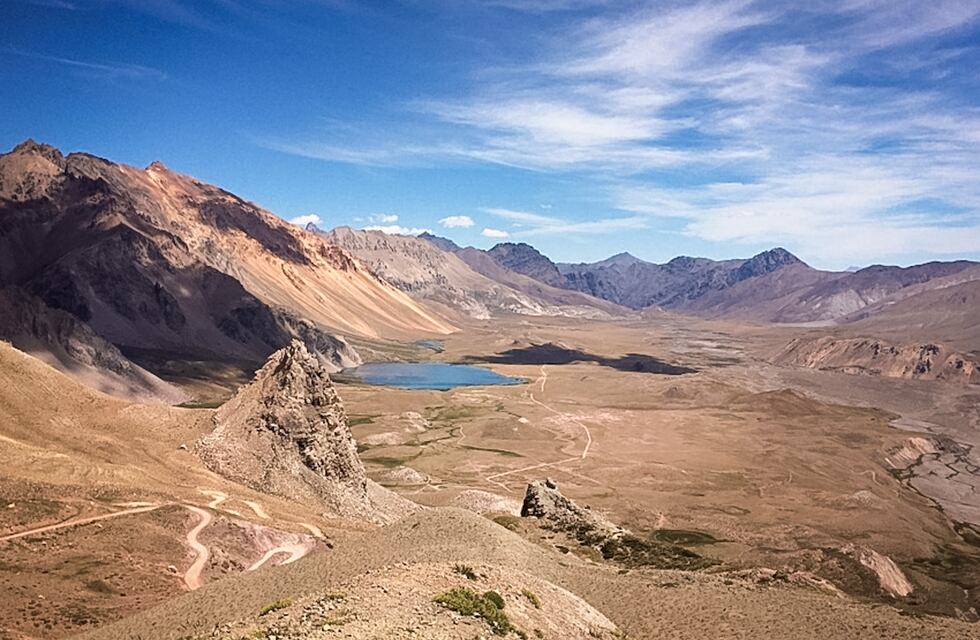 Un colombiano visitó Mendoza y quedó fascinado con un increíble lugar lleno de volcanes