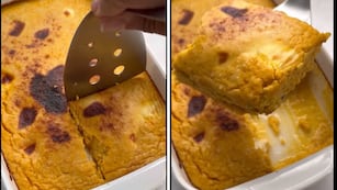 Con 4 ingredientes y sin gluten: cómo hacer soufflé de calabaza y queso en pocos pasos