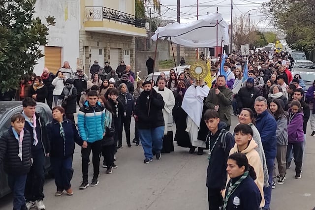 El Corpus Christi recorrió Punta Alta