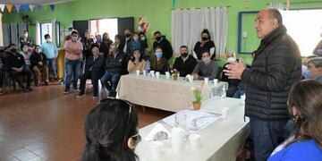 Manzur visitó obras en Concepción.