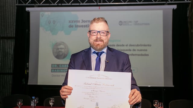 El cordobés Gabriel Rabinovich sigue haciendo historia en la medicina a nivel mundial.Foto: Hernán Quiroga / Prensa UNCuyo.