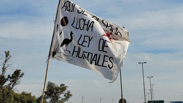 El Movimiento Evita de Mendoza organizó una marcha para la acción nacional por la Ley de Humedales y acceso a agua en los Barrios Populares.