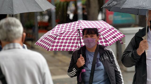 Lluvia en Mendoza se mantendrá durante la semana.
