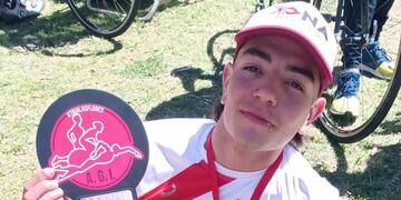 El puntaltense Maximiliano Lucero se quedó con el Triatlón de Las Flores en la categoría hasta 24 años.