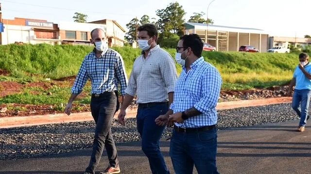 Finalizaron obras de asfaltado en la ciudad de Oberá.