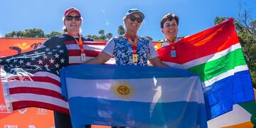 Mundial de Trasplantados. Rosana Mateo, con una medalla de oro y 3 de platas en atletismo.