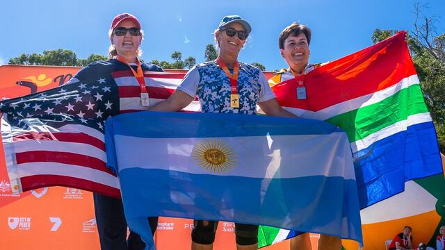 Mundial de Trasplantados. Rosana Mateo, con una medalla de oro y 3 de platas en atletismo.
