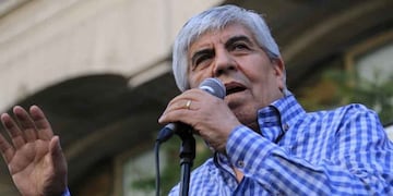 Hugo Moyano líder de Sindicato de Camioneros.