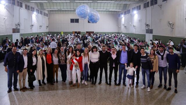 Cena Show de Vida y Familia, con el lanzamiento de las candidaturas de Argañaraz y Bodoira