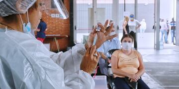 Habilitaron nuevo centro de vacunación contra el coronavirus en Rosario (Gobierno de Santa Fe)