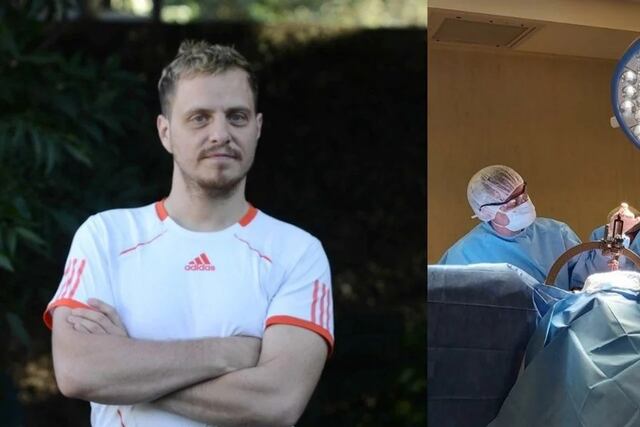 Marcelo Simeoni llegó a lavarse las manos durante 12 horas seguidas pero se curó gracias a una novedosa cirugía.