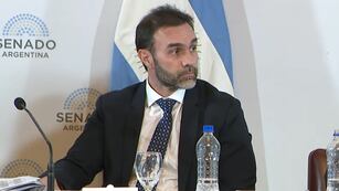 El senador Ezequiel Atauche (LLA - Jujuy), preside la comisión de Presupuesto y Hacienda.