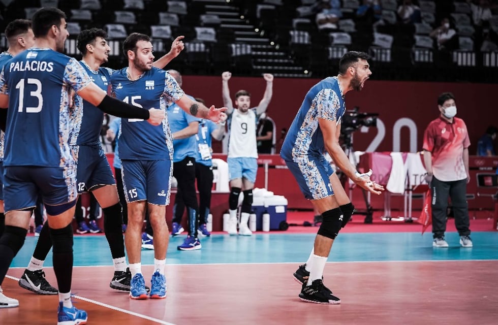 Juegos Olímpicos: impresionante triunfo de Argentina sobre Francia en vóley