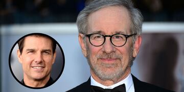 Steven Spielberg y Tom Cruise