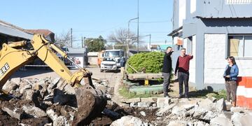 Avanza la obra de remodelación del Corralón Municipal