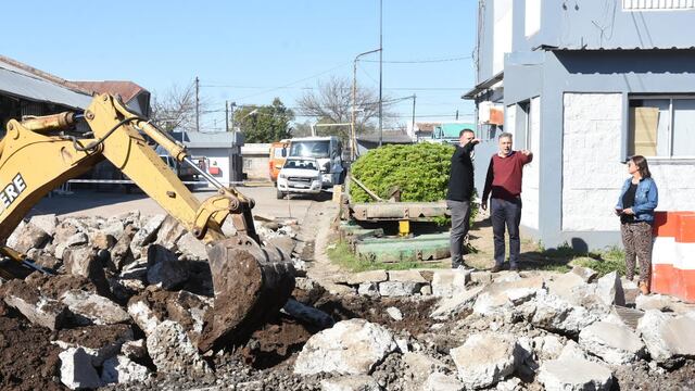 Avanza la obra de remodelación del Corralón Municipal
