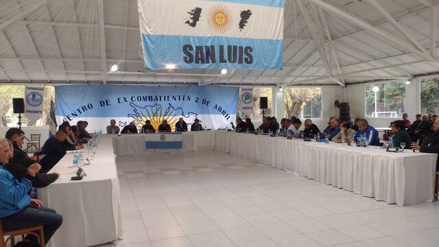 Se llevó a cabo el Congreso Nacional de Veteranos de Guerra “Mario Esteban Frola”