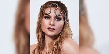 Carito Singer, la puntana ex representante de la comunidad de lesbianas y mujeres bisexuales que buscará ganar un certamen mundial de belleza.